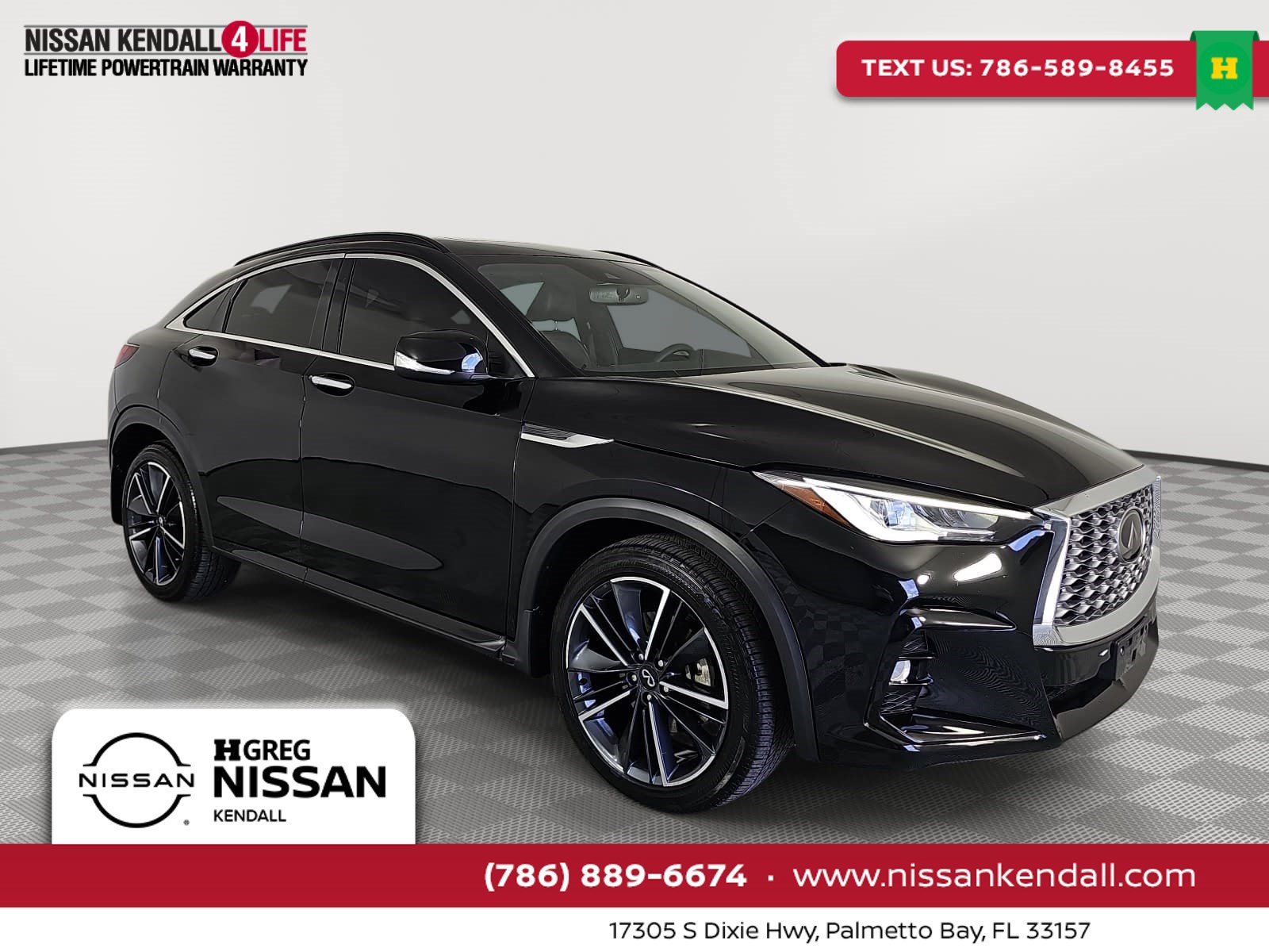 Used 2023 INFINITI QX55 Luxe w/ Cargo Package AWD/4WD image 1