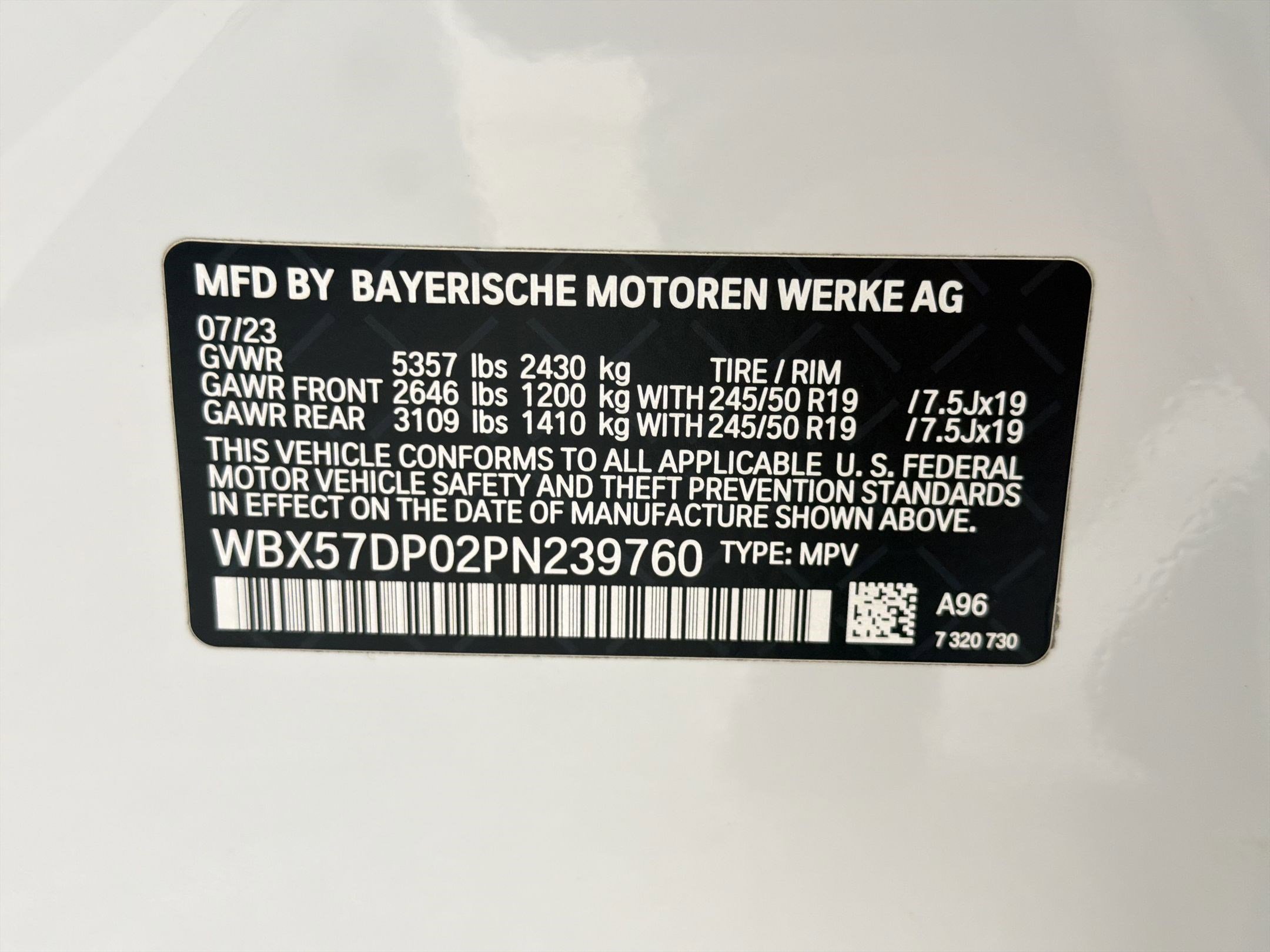 Used 2023 BMW X3 xDrive30i w/ Premium Package w/ZPA AWD/4WD image 19