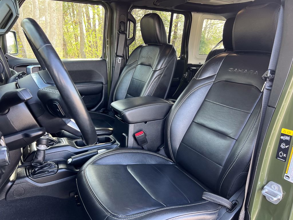 Used 2021 Jeep Wrangler Unlimited Sahara w/ Uconnect 4C Nav & Sound Group image 16
