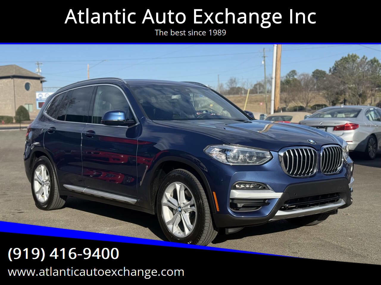 Used 2020 BMW X3 sDrive30i