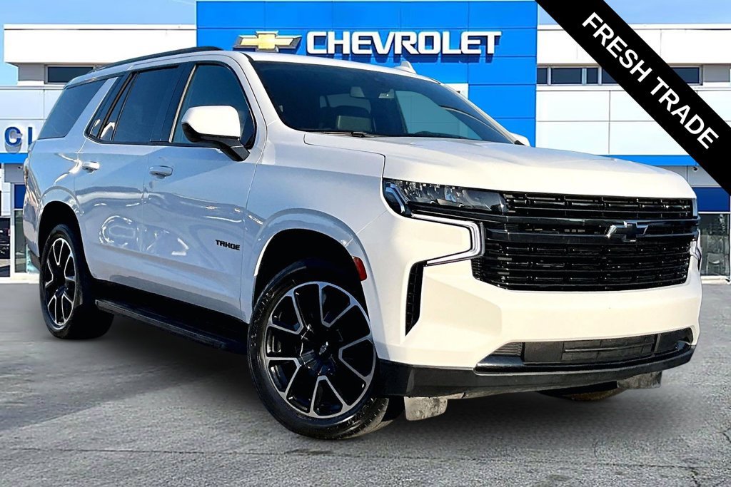 Used 2021 Chevrolet Tahoe RST w/ Rear Media and Nav Package AWD/4WD image 1