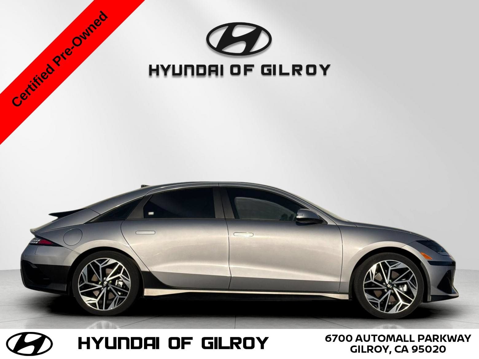 Certified 2023 Hyundai Ioniq 6 SEL w/ Cargo Package RWD image 8