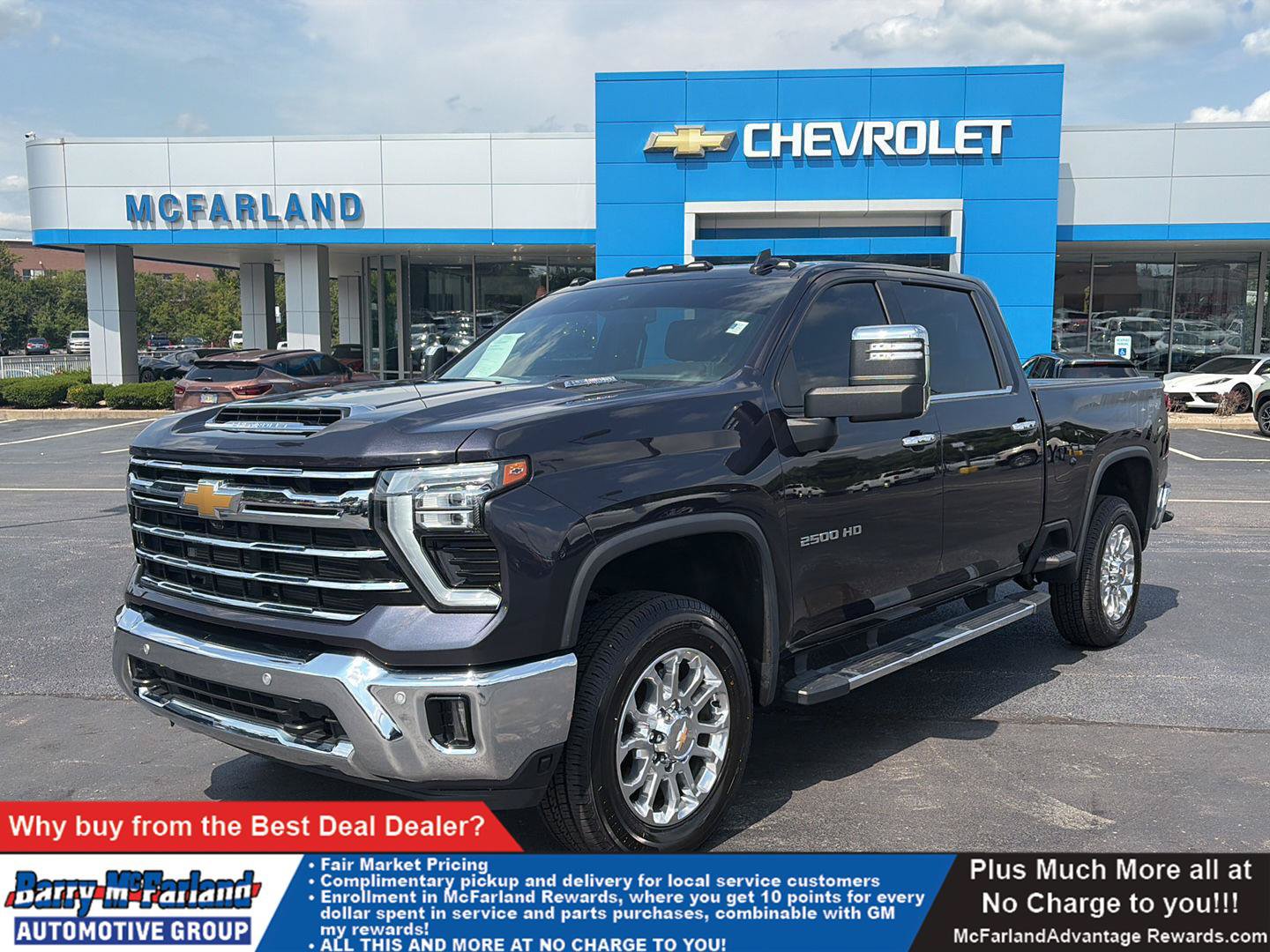 Used 2024 Chevrolet Silverado 2500 LTZ w/ LTZ Convenience Package AWD/4WD image 1