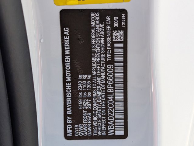 Used 2020 BMW 840i Convertible w/ M Sport Package RWD image 24