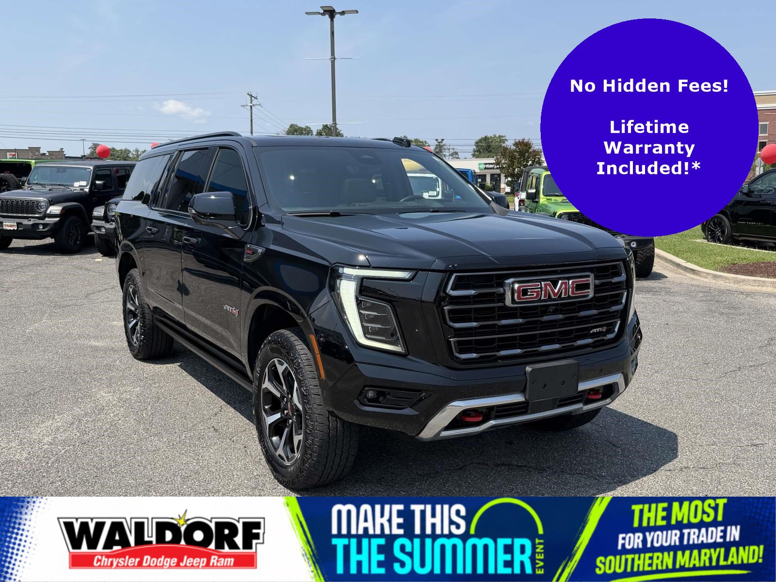 Used 2025 GMC Yukon XL AT4 w/ AT4 Premium Package AWD/4WD image 1