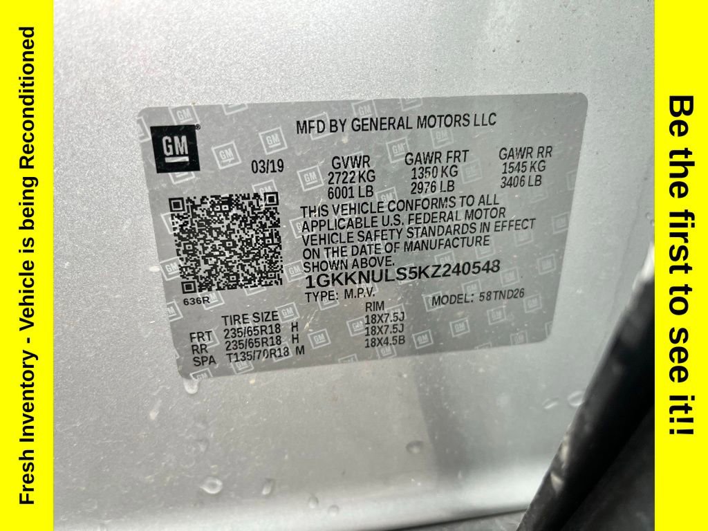 Used 2019 GMC Acadia SLT w/ LPO, Black Accent Package AWD/4WD image 30