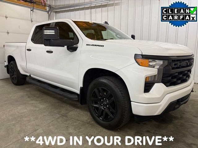 Used 2023 Chevrolet Silverado 1500 Custom w/ LPO, Dark Essentials Package AWD/4WD image 1