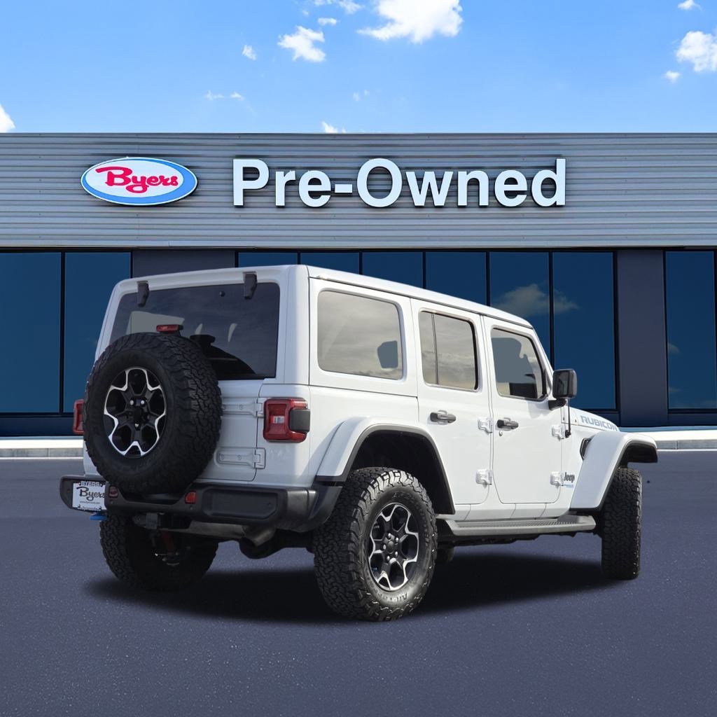 Used 2022 Jeep Wrangler Unlimited Rubicon 4xe w/ Cold Weather Group image 7
