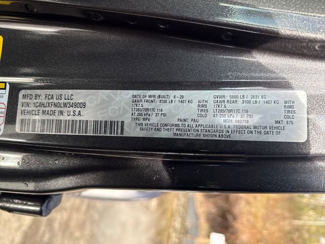 Used 2020 Jeep Wrangler Unlimited Rubicon w/ Quick Order Package 28Y Recon image 18