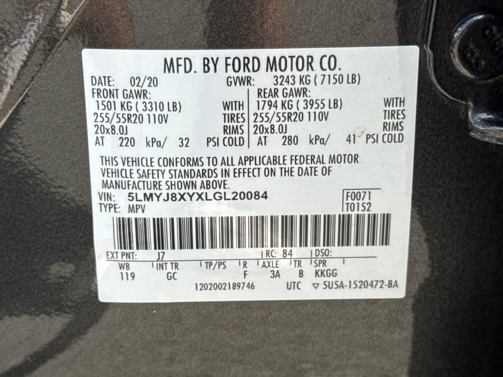 Used 2020 Lincoln Aviator Grand Touring w/ Equipment Group 301A AWD/4WD image 34