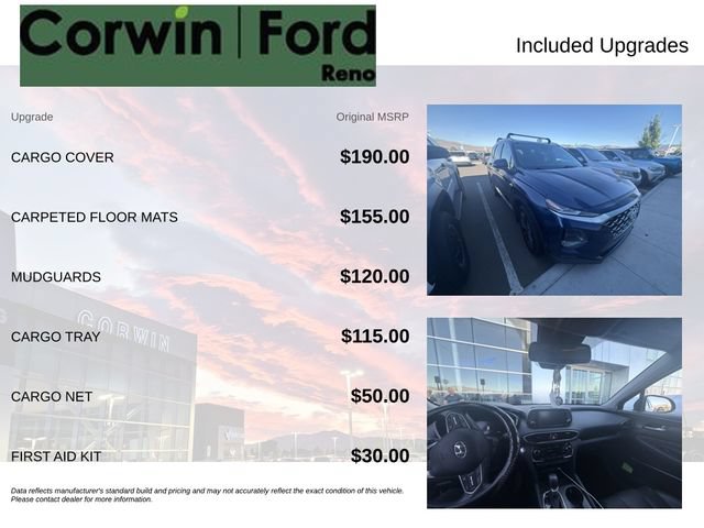Used 2020 Hyundai Santa Fe SEL AWD/4WD image 3