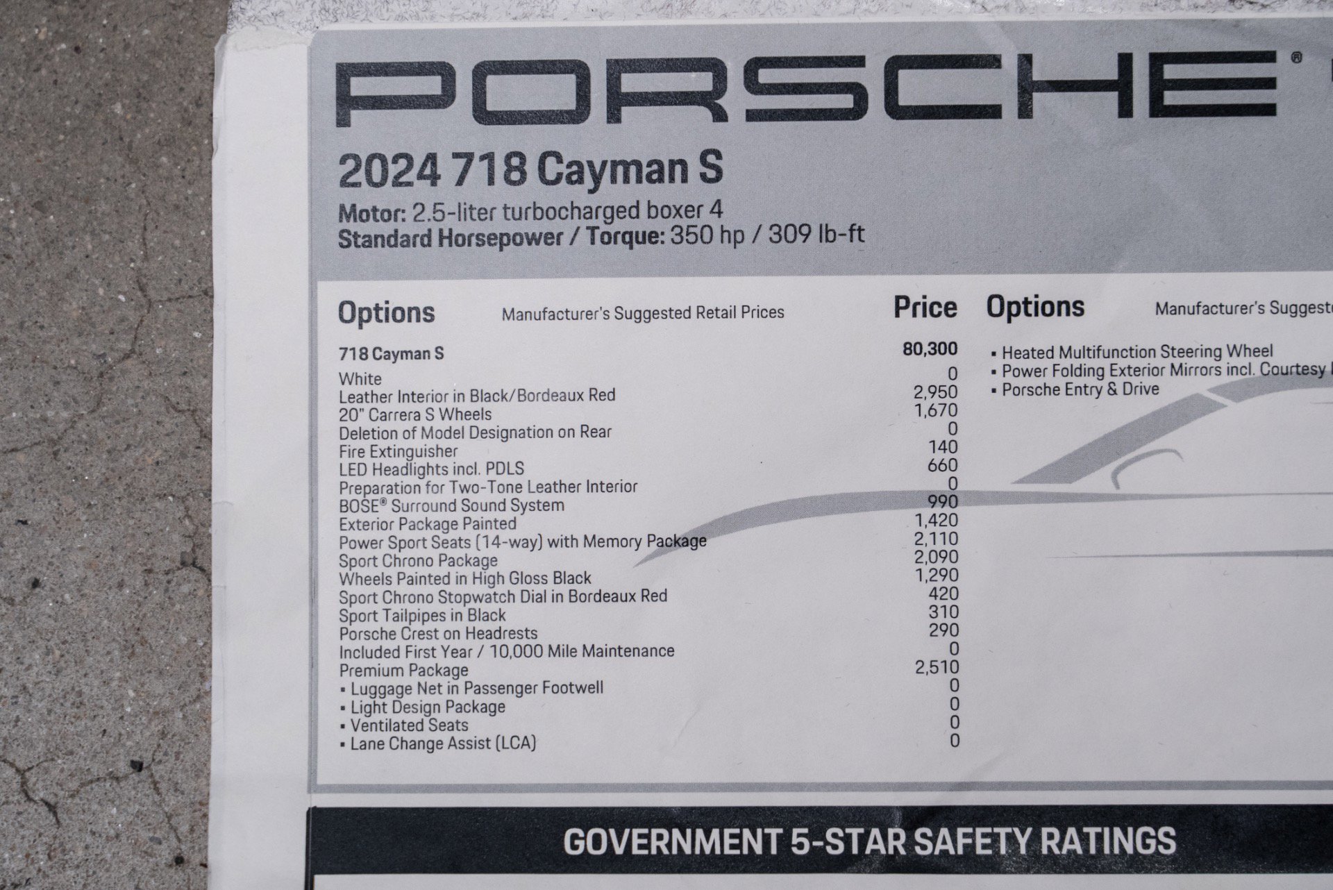 Used 2024 Porsche 718 Cayman S image 83