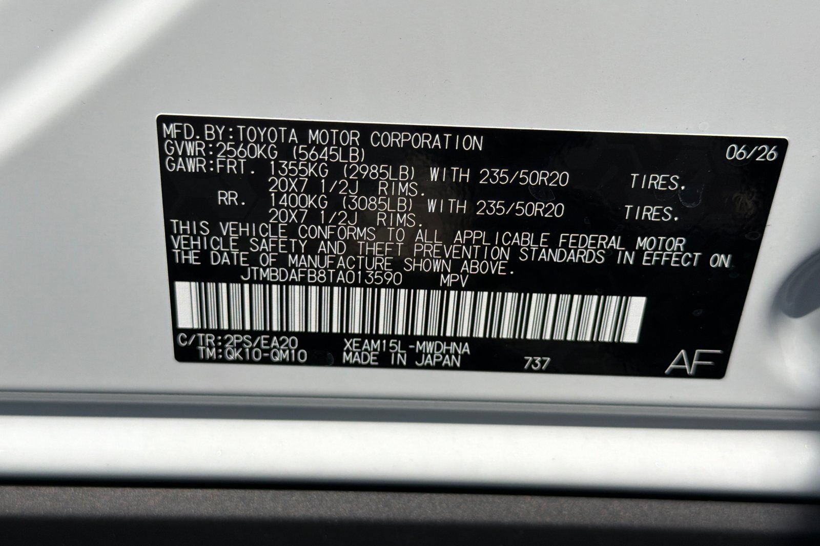 New 2026 Toyota bZ AWD/4WD image 33