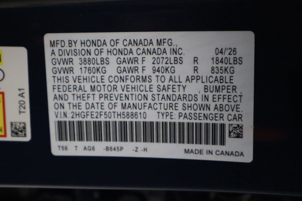 Used 2026 Honda Civic Sport image 17