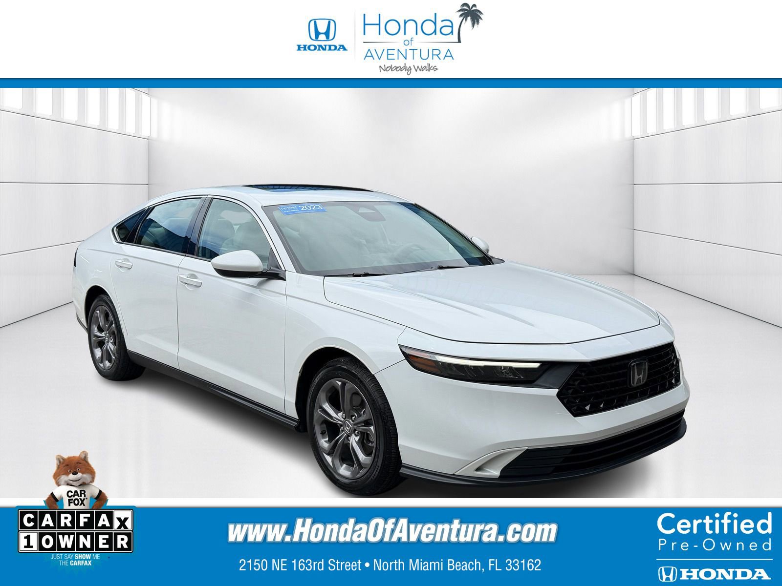 Certified 2023 Honda Accord EX video 1