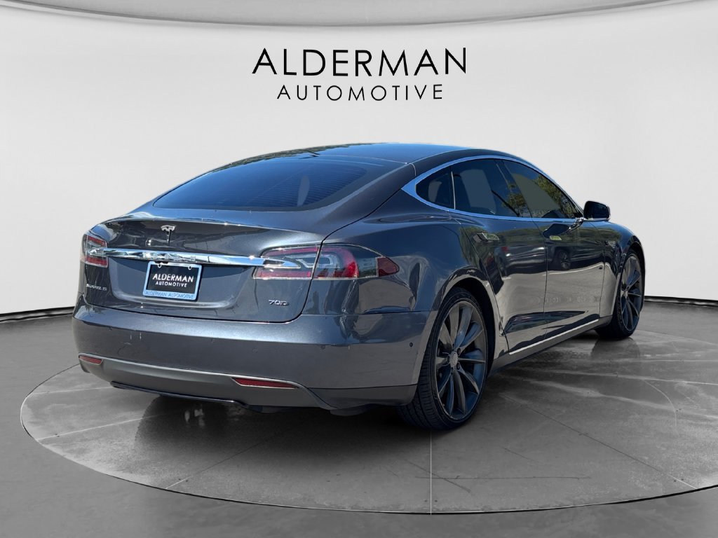 Used 2015 Tesla Model S 70D AWD/4WD image 5