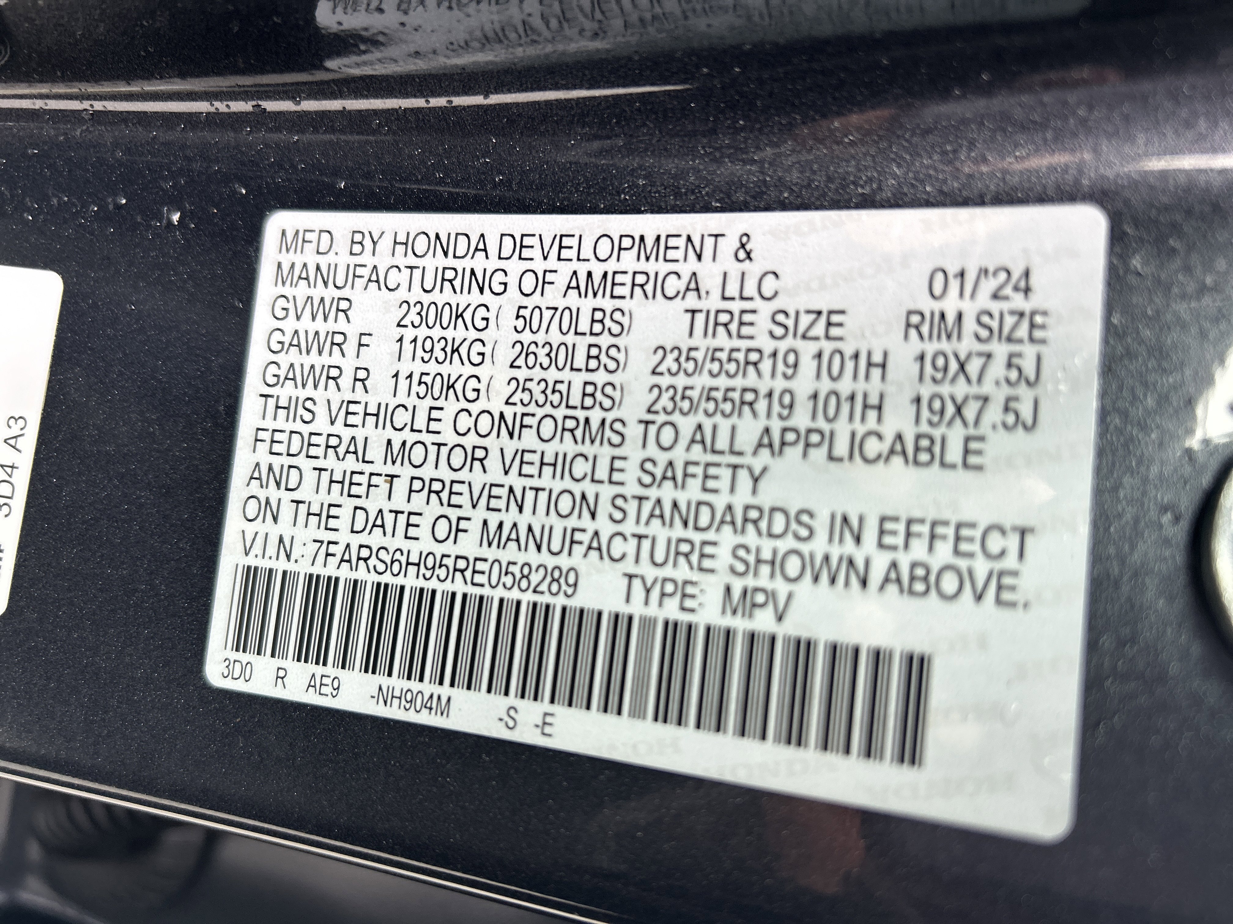 Certified 2024 Honda CR-V Sport Touring image 36