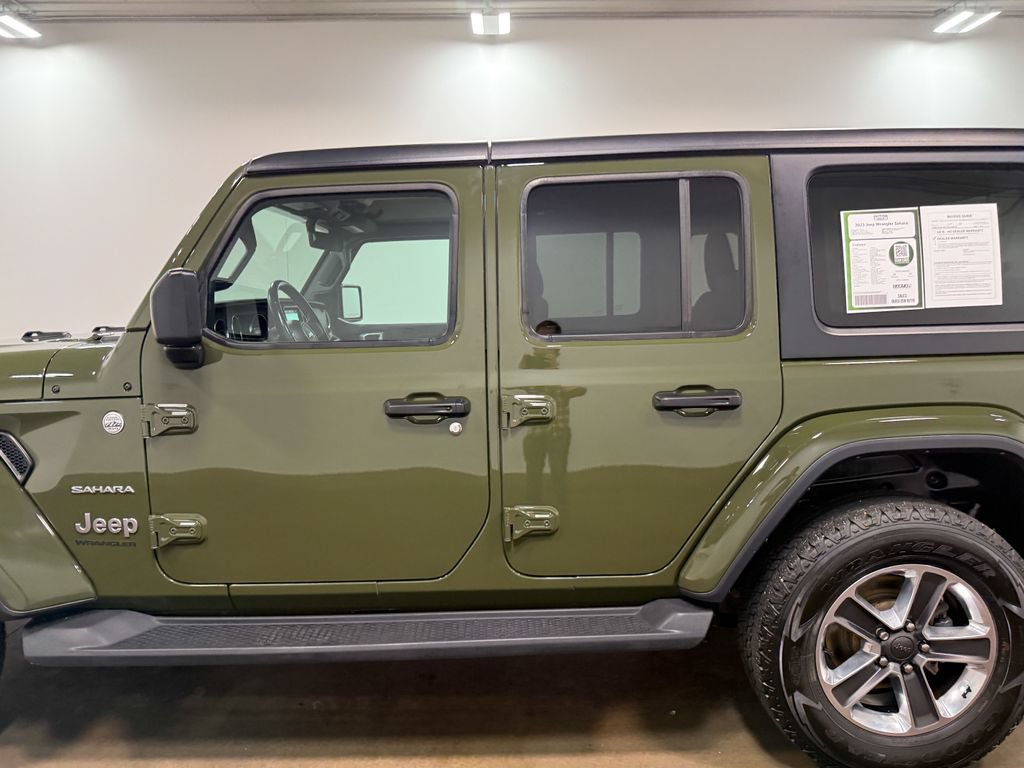 Used 2023 Jeep Wrangler Unlimited Sahara w/ Dual Top Group AWD/4WD image 37