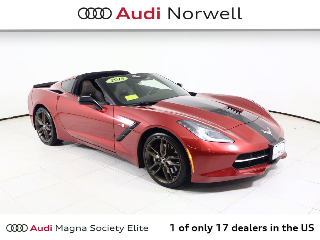 Used 2015 Chevrolet Corvette Stingray Coupe w/ 3LT Preferred Equipment Group RWD image 1