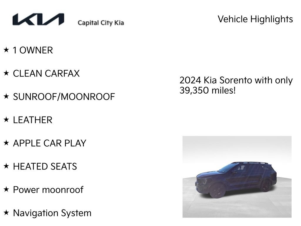 Certified 2024 Kia Sorento SX Prestige AWD/4WD image 8