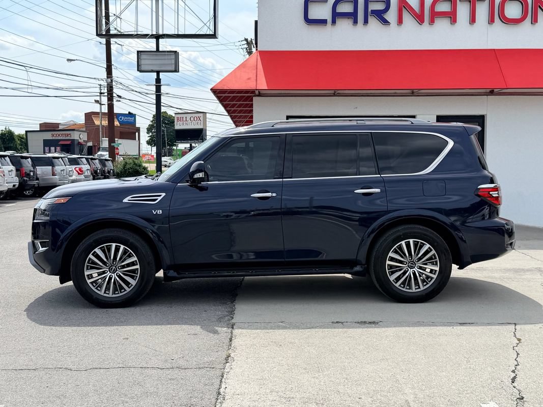 Used 2021 Nissan Armada SL w/ Captain's Chairs Package RWD image 3