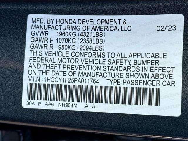 Certified 2023 Honda Accord LX image 28