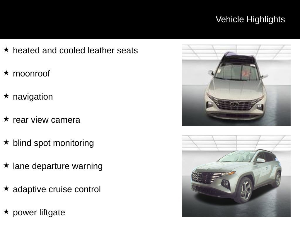 Used 2023 Hyundai Tucson Limited w/ Cargo Package image 10