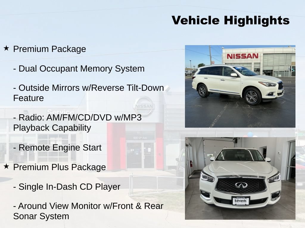 Used 2017 INFINITI QX60 Luxe w/ Premium Plus Package AWD/4WD image 9