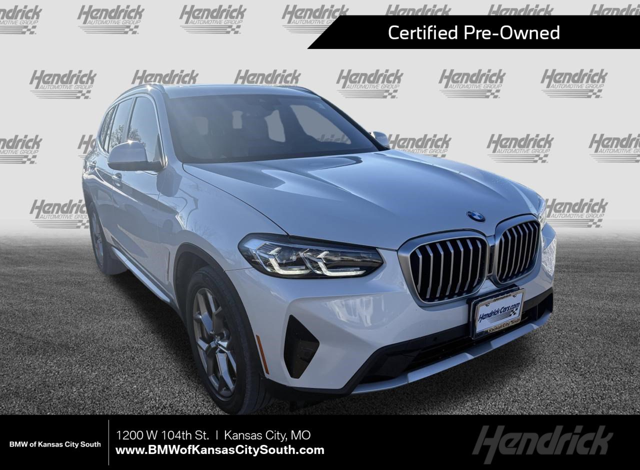 Certified 2023 BMW X3 sDrive30i w/ Premium Package