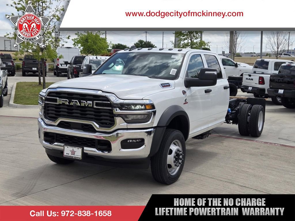 New 2026 RAM 5500 Tradesman w/ Chrome Appearance Group