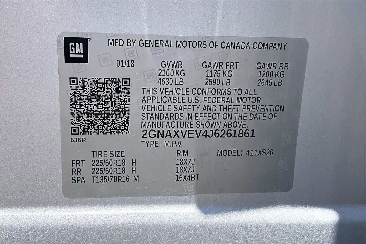 Used 2018 Chevrolet Equinox Premier AWD/4WD image 37
