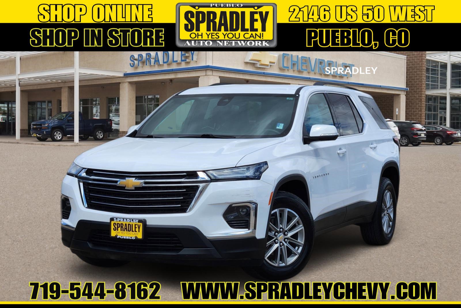 Used 2023 Chevrolet Traverse LT AWD/4WD image 1