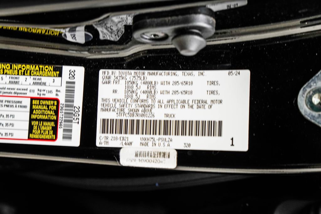 Used 2024 Toyota Tundra TRD Pro AWD/4WD image 48