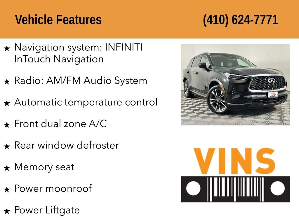 Used 2023 INFINITI QX60 Luxe w/ Cargo Package image 5