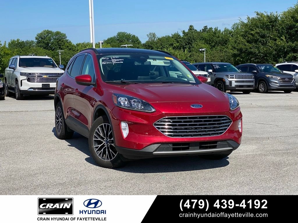Used 2021 Ford Escape Titanium w/ Titanium Premium Package FWD image 1