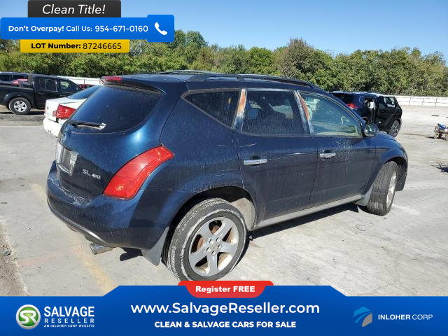 Used 2005 Nissan Murano SL w/ (G04) SL Touring Pkg image 4