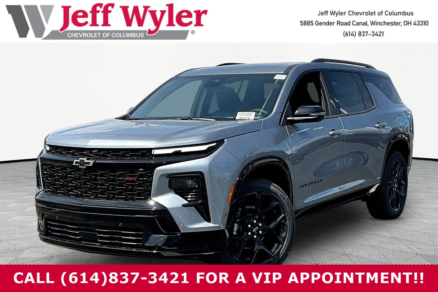New 2026 Chevrolet Traverse RS AWD/4WD image 1