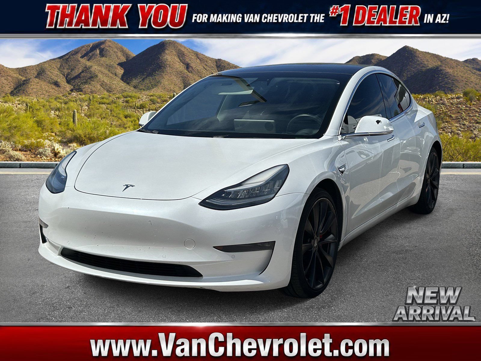 Used 2020 Tesla Model 3 Performance AWD/4WD image 1