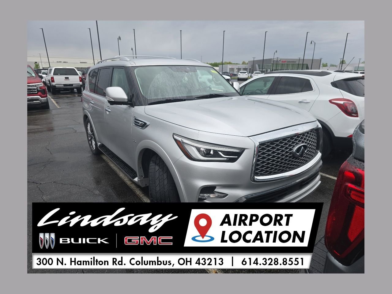 Used 2019 INFINITI QX80 Luxe w/ 22" Wheel Package AWD/4WD image 1
