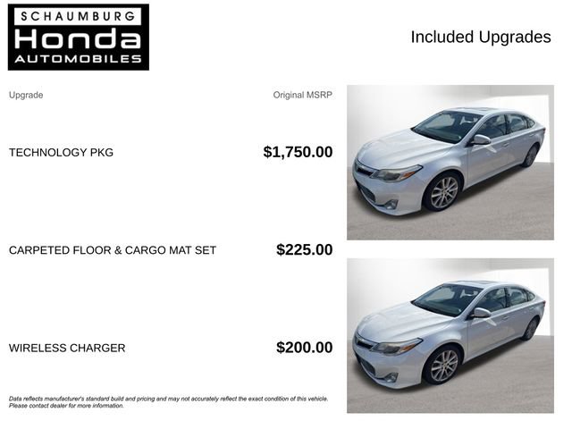 Used 2013 Toyota Avalon Limited w/ Technology Pkg image 4