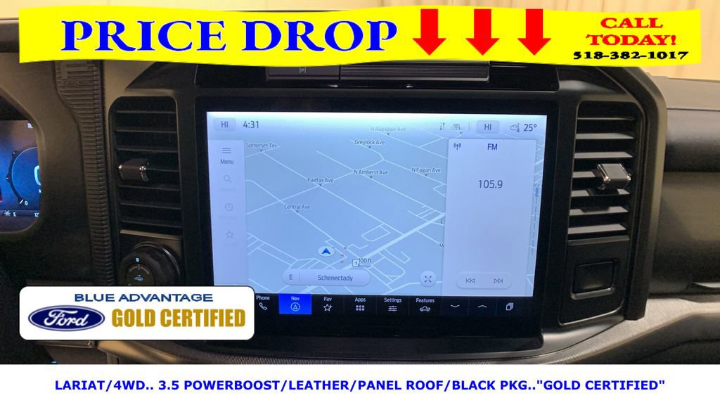 Certified 2025 Ford F150 Lariat w/ Equipment Group 502A High AWD/4WD image 42