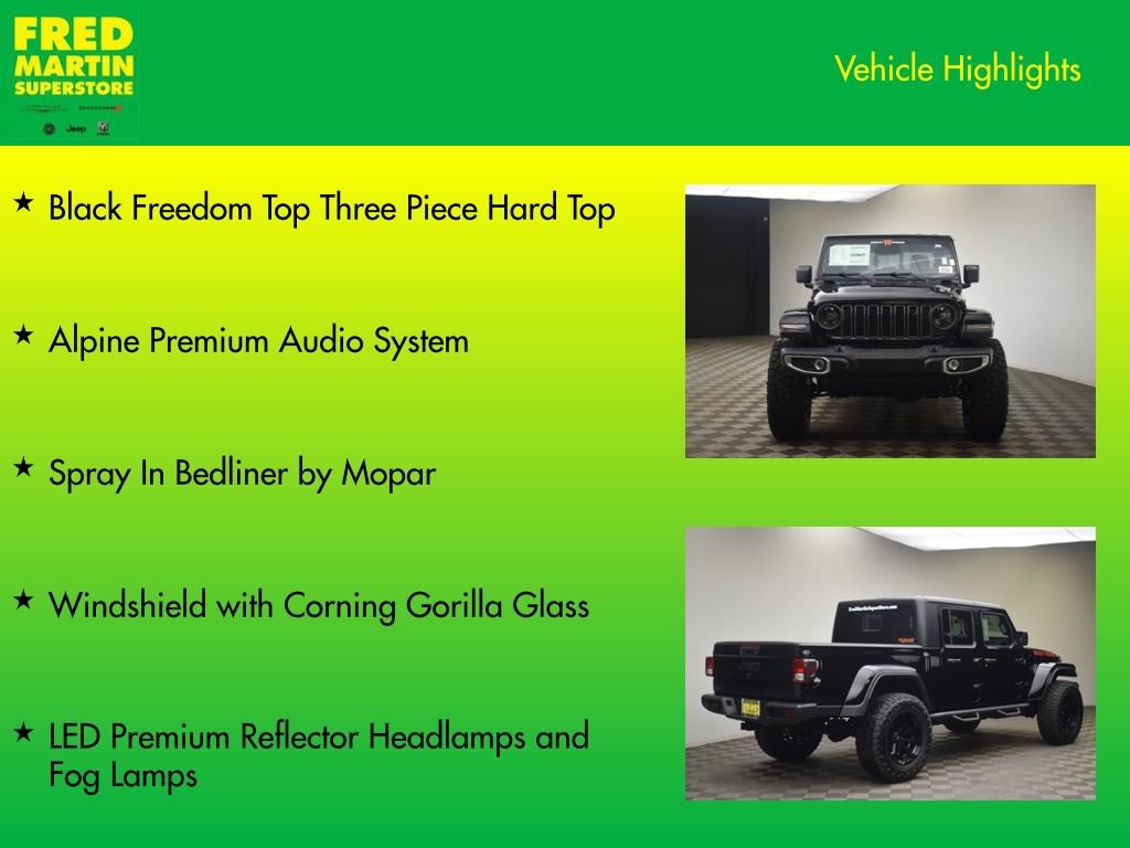New 2026 Jeep Gladiator Sport AWD/4WD image 15