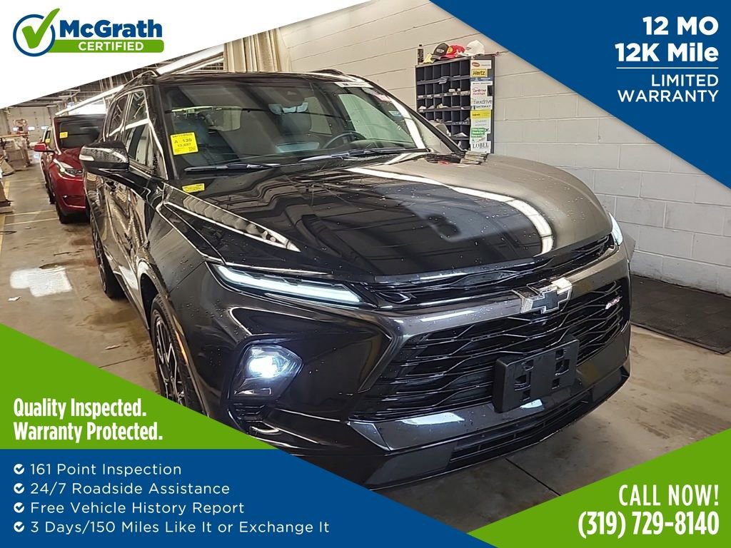 Used 2023 Chevrolet Blazer RS w/ Driver Confidence II Package