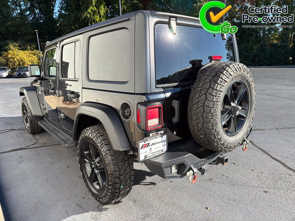 Certified 2019 Jeep Wrangler Unlimited Sport AWD/4WD image 14