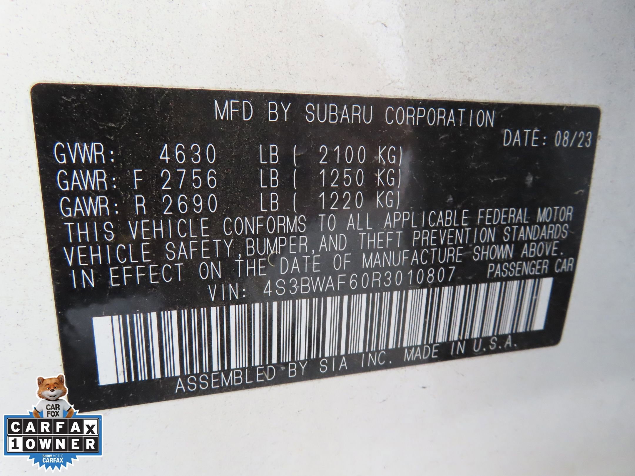 Certified 2024 Subaru Legacy Premium image 31