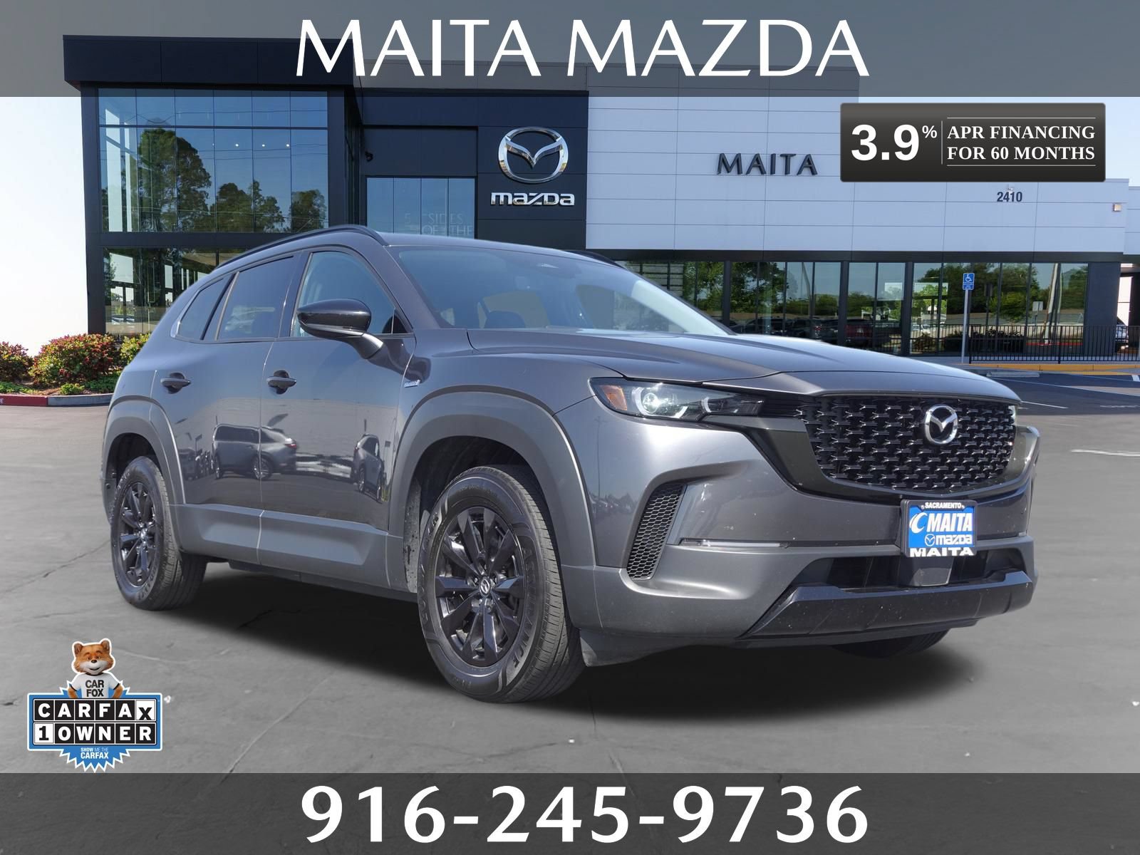 Certified 2025 MAZDA CX-50 AWD 2.5 Hybrid w/ Premium Pkg image 1