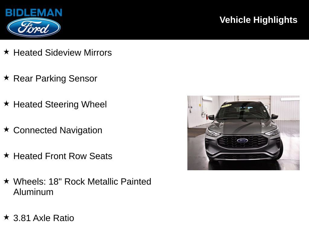 Used 2024 Ford Escape ST-Line w/ Tech Pack #1 image 9