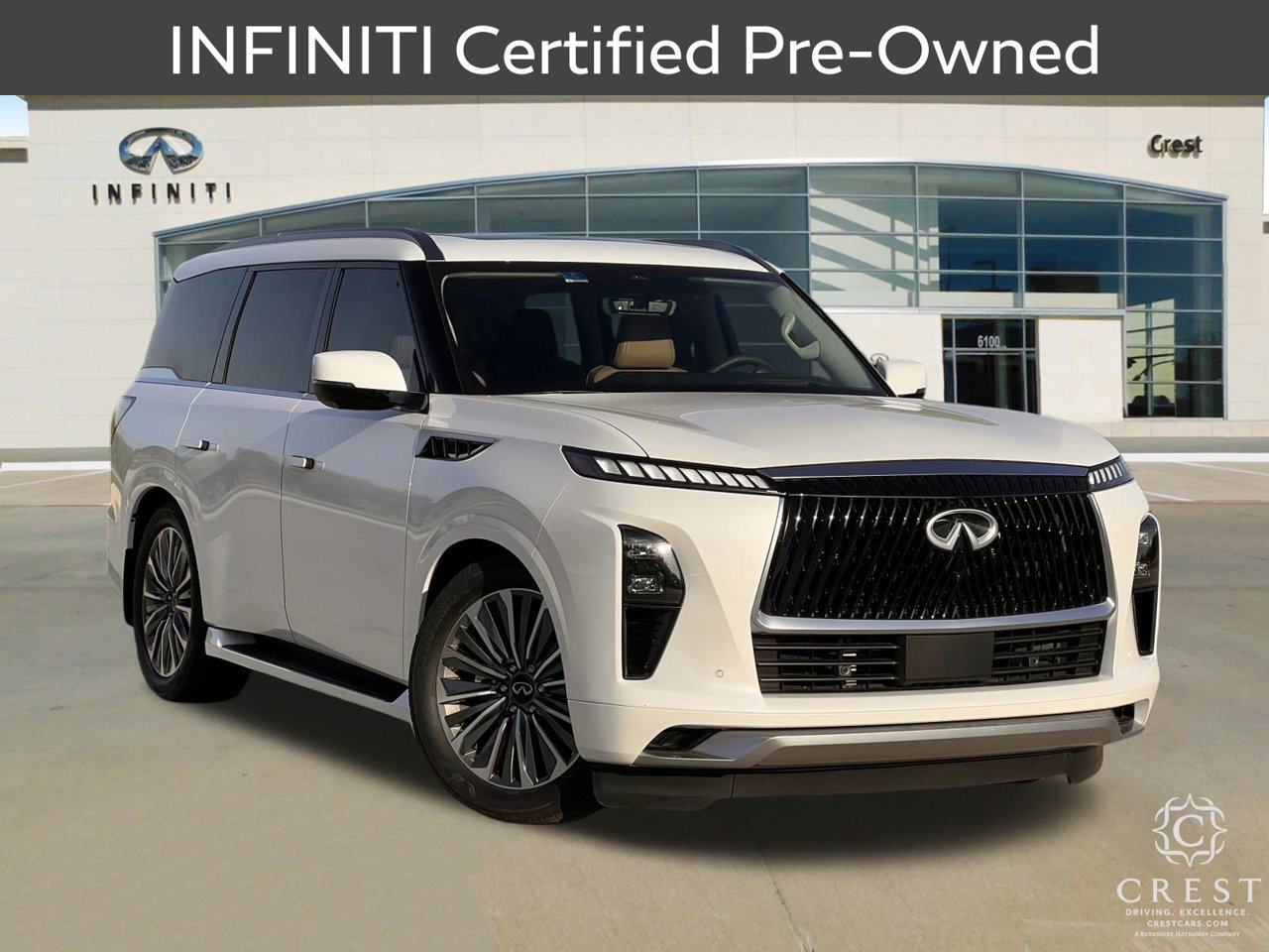 Certified 2026 INFINITI QX80 Luxe w/ Cargo Package