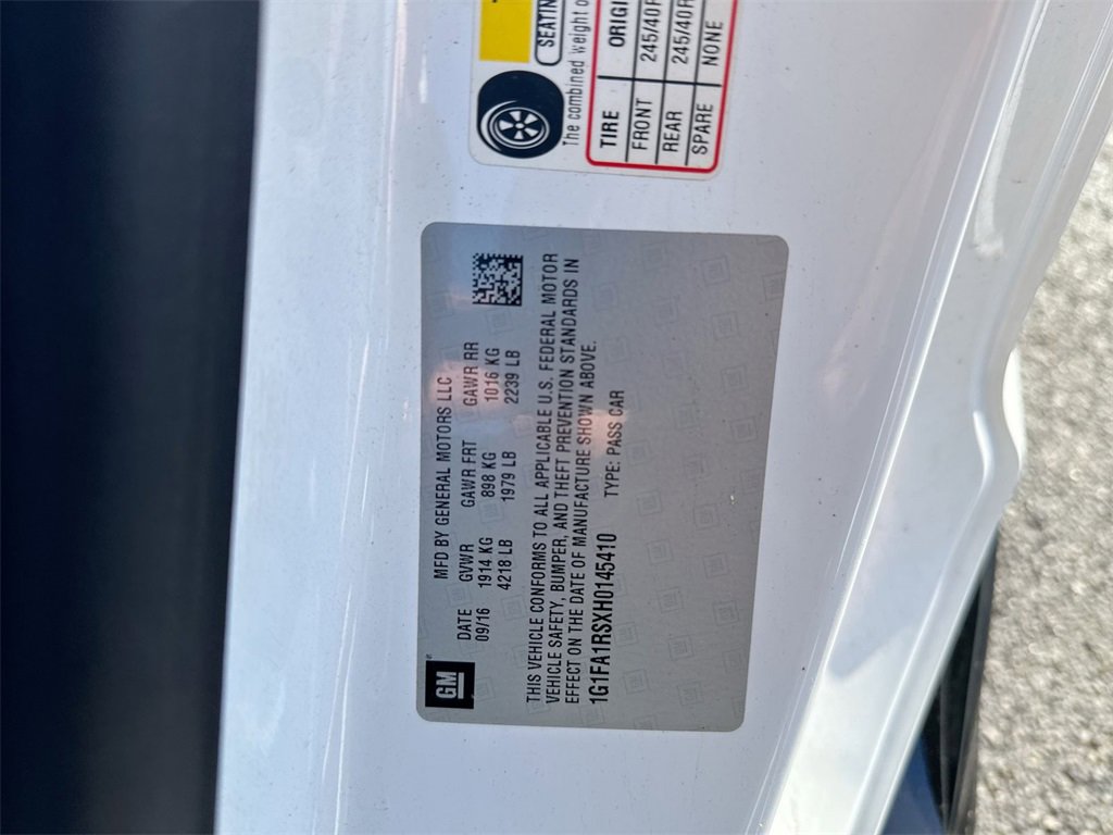 Used 2017 Chevrolet Camaro LT w/ RS Package image 27