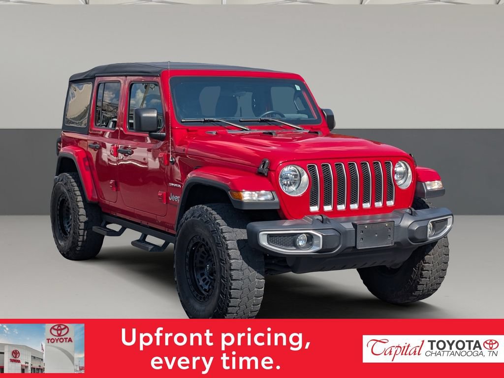 Used 2019 Jeep Wrangler Unlimited Sahara AWD/4WD image 1